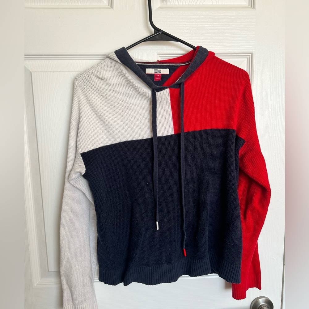 Tommy Hilfiger Knit Hoodie Long Sleeve
